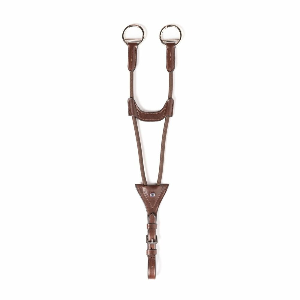 Trust Valkenswaard Elastische Martingaal Bruin / Zilver / Cob