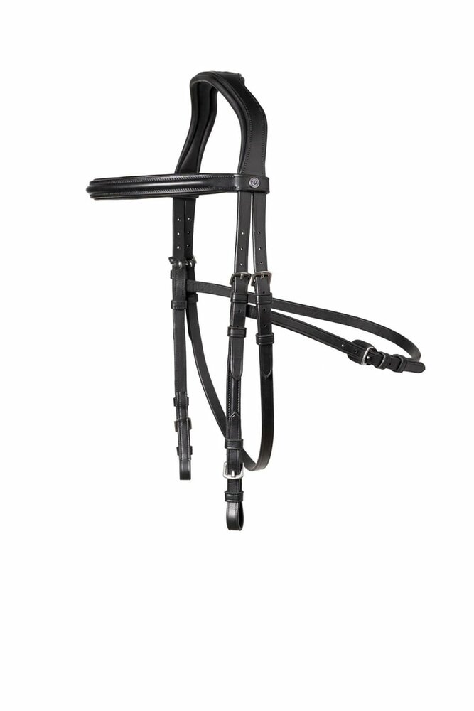 Trust Hickstead Hackamore Hoofdstel Zwart / Cob