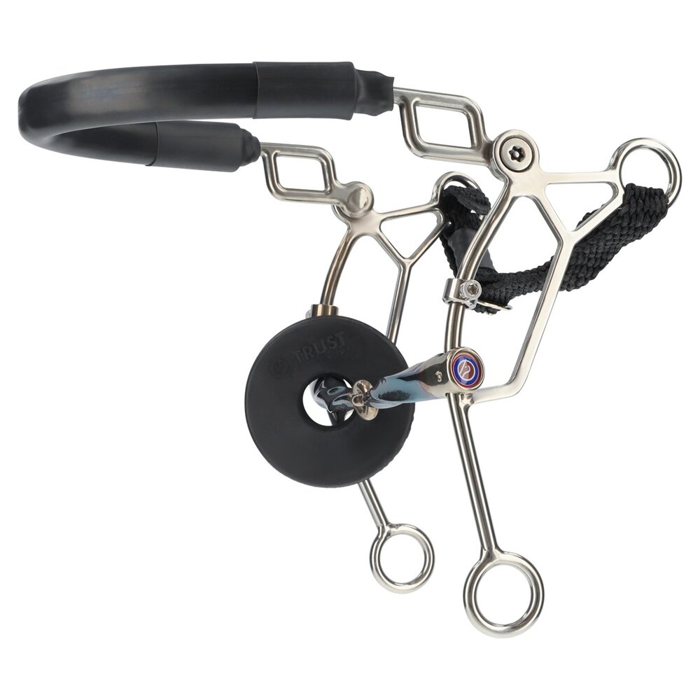 Trust Hackamore Combi Lang Sweet Iron Slow Twist Locked 11,5