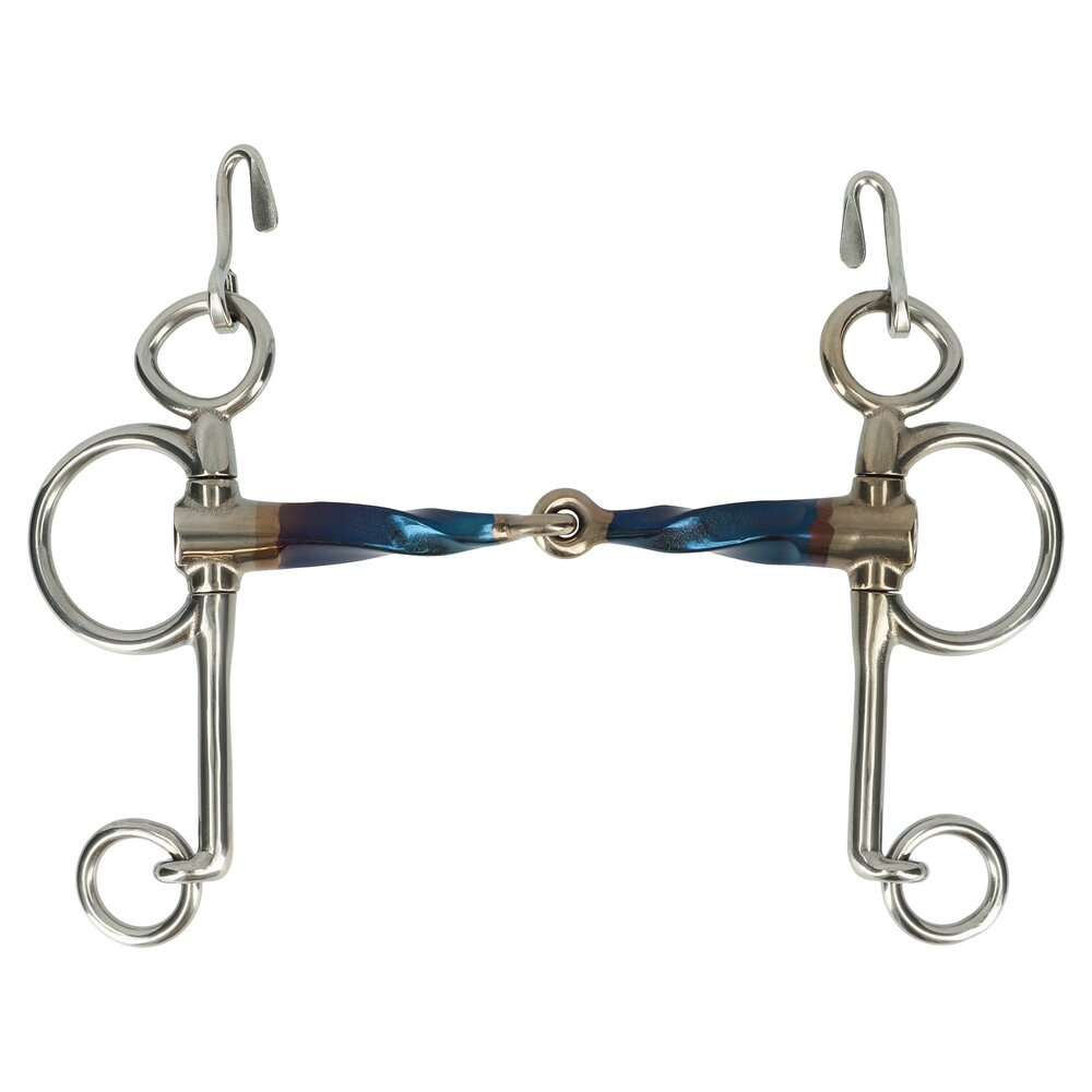 Trust pelham sweet iron slow twist enkelgebroken 14,5