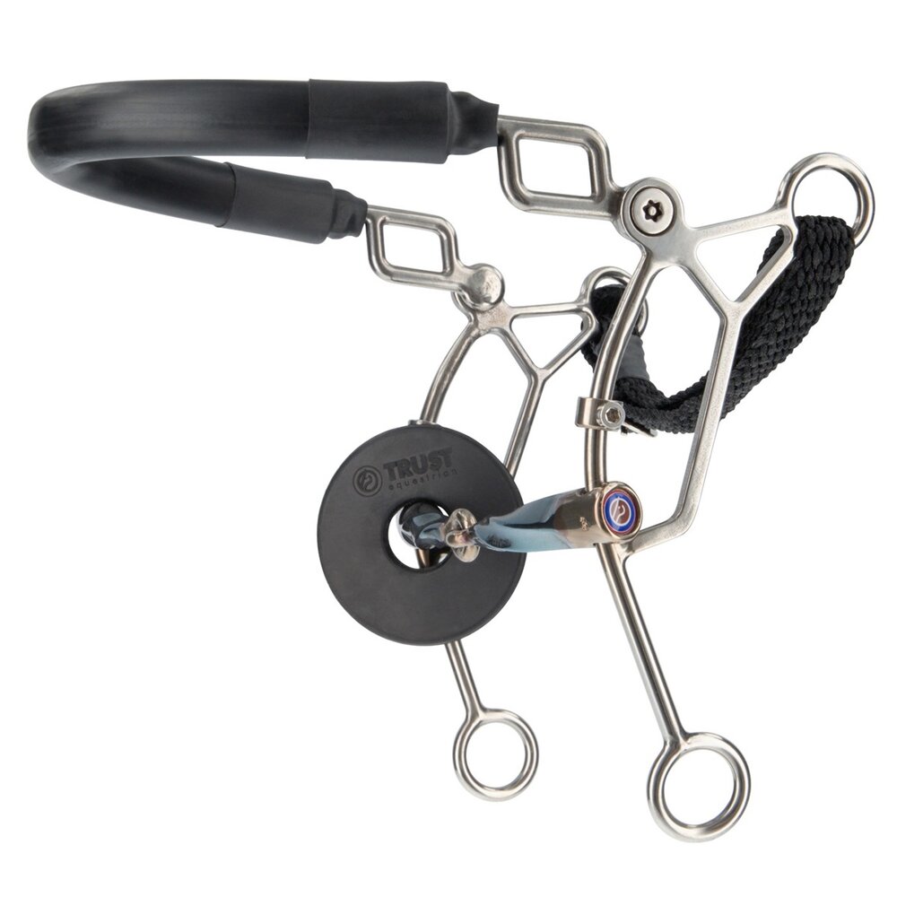 Trust Hackamore combi lang sweet iron slow twist enkelgebroken 12,5