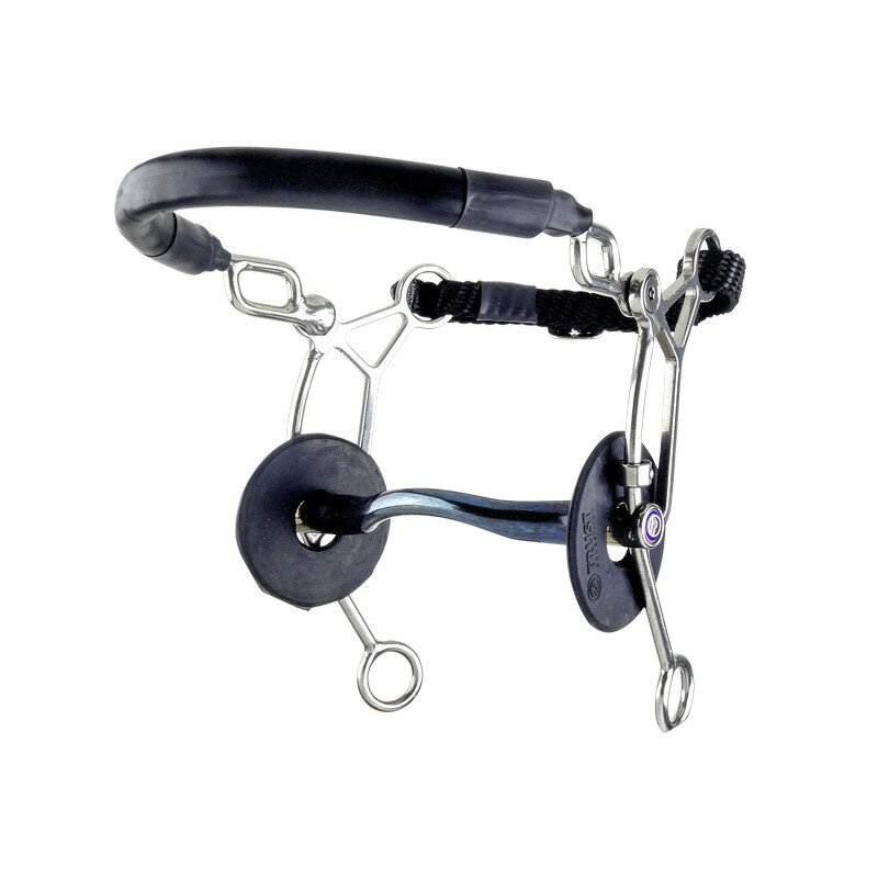 Trust Hackamore combi lang sweet iron medium tongboog 11,5