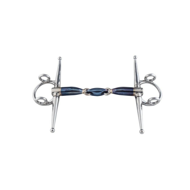 Trust Ophaal - kneveltrens sweet iron dubbelgebroken 13,5