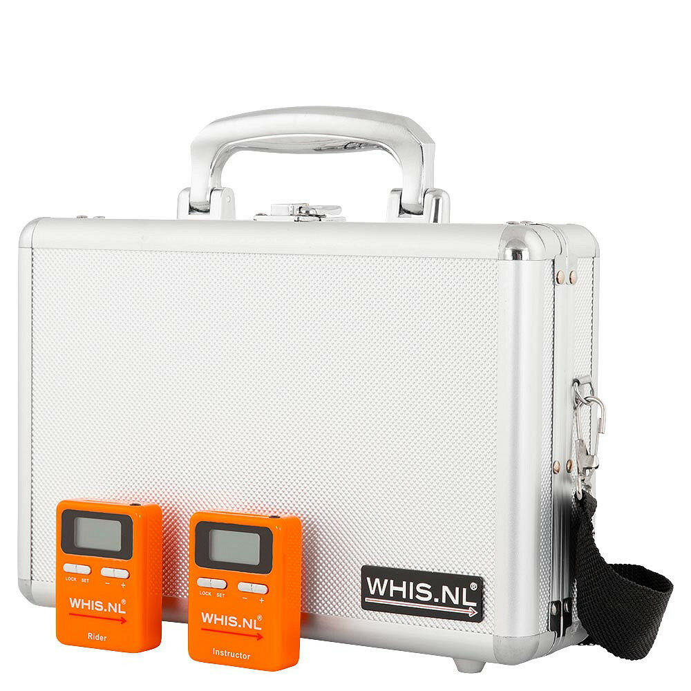 WHIS Original &ndash; draadloos instructiesysteem voor ruiters en instructeurs
