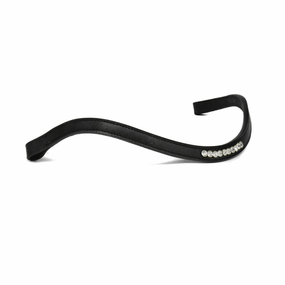 Bridle2fit frontriem zwart leer 