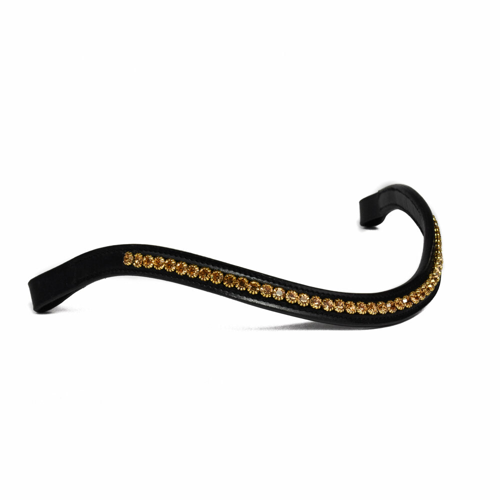 Bridle2fit frontriem zwart leer 