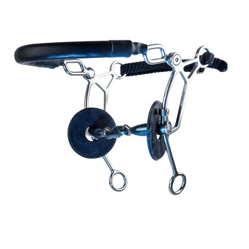 Trust Hackamore combi lang sweet iron dubbelgebroken
