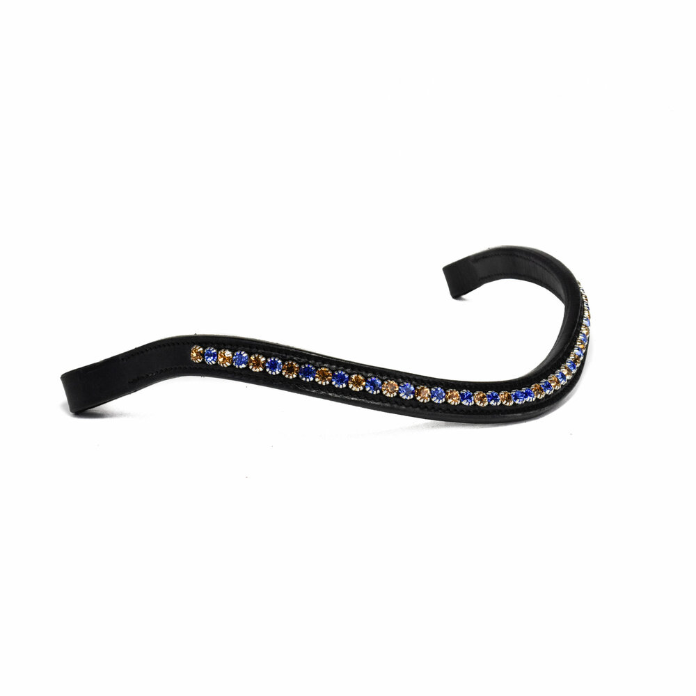 Bridle2fit frontriem zwart leer 