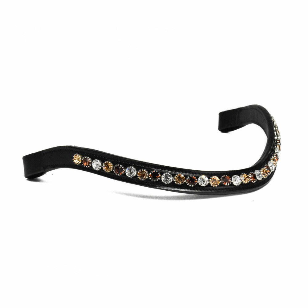 Bridle2fit frontriem zwart leer 