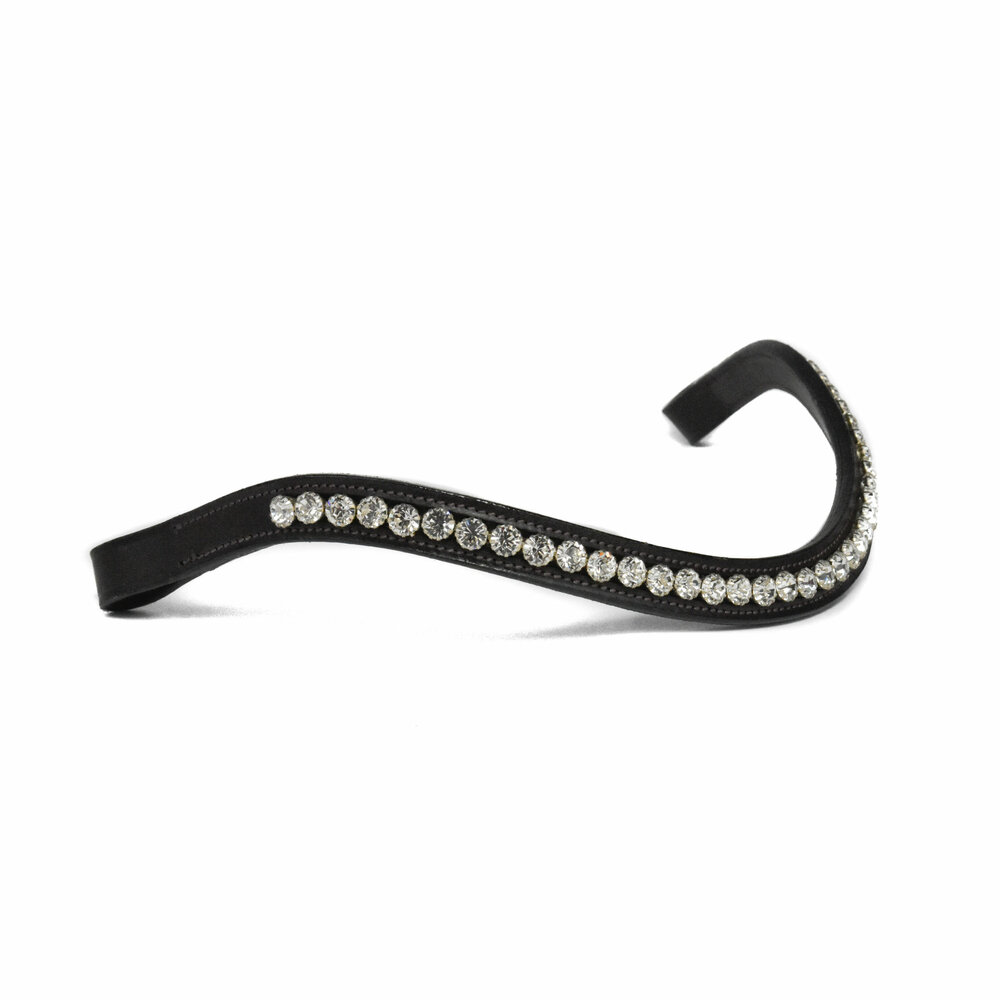 Bridle2fit frontriem zwart leer 