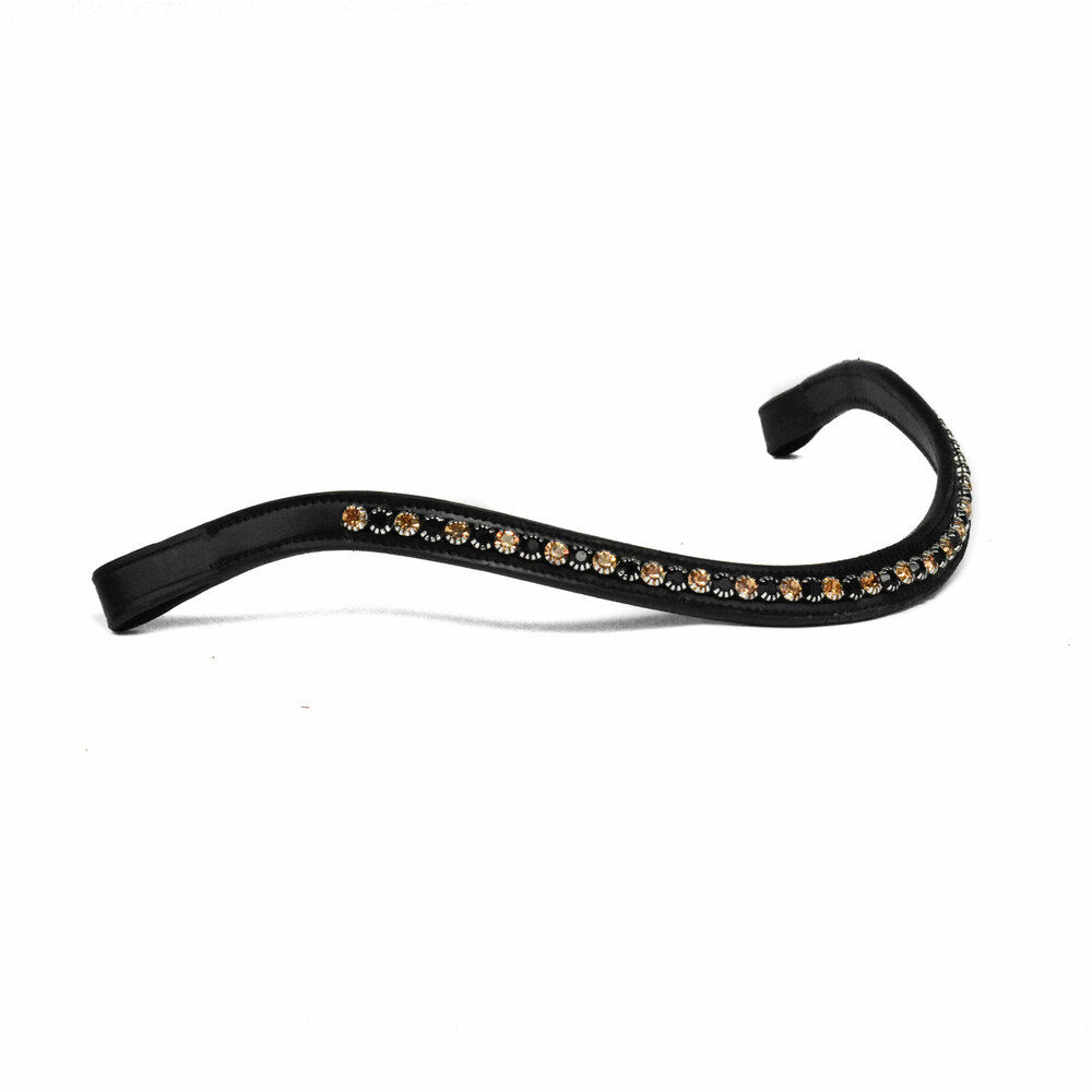Bridle2fit frontriem zwart leer 