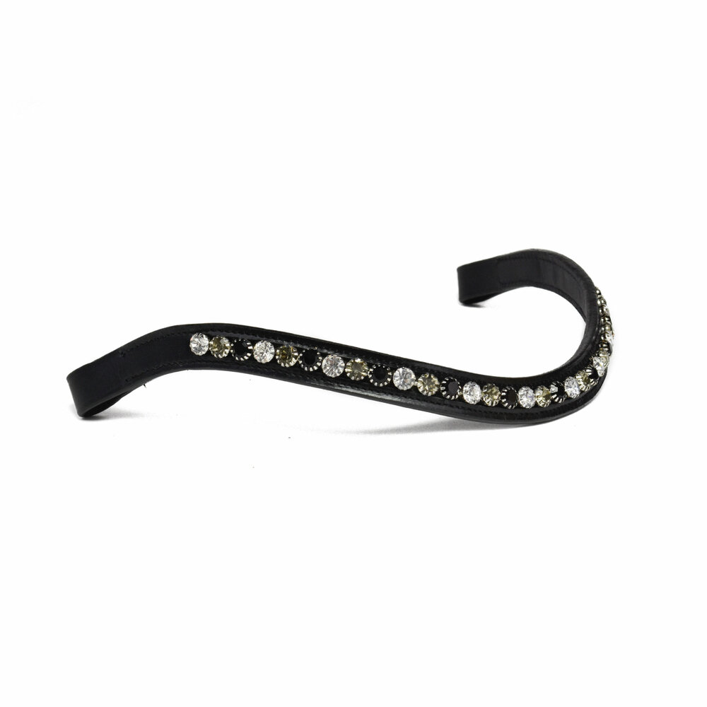 Bridle2fit frontriem zwart leer 