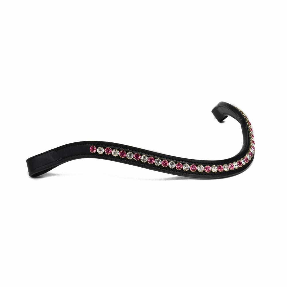Bridle2fit frontriem zwart leer 