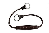 Trust Curbgag rope leather Bruin / Zilver