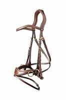 Trust Falsterbo T-motion Hoofdstel Bruin / Goud / Cob
