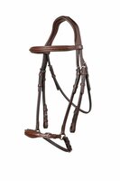 Trust Barcelona Hoofdstel Lage Neusriem Bruin / Zilver / Cob