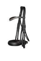 Trust Wellington Stang en Trens Hoofdstel Zwart / Zwart / Full
