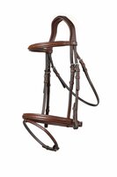 Trust hoofdstel Calgary bruin / zilver cob