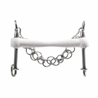 baby dressuurstang Inno sense mullen hard / Inno Sense-baby weymouth fixed-mullen hard-20/14,5