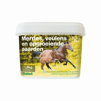 NAF merries, veulens en opgroeiende paarden 1,8 kilo