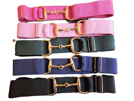 Elastische riem met bitje