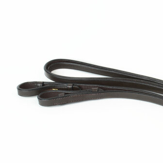 Bridle2fit Stangteugel &ndash; Leder (rondgenaaid &amp; plat)