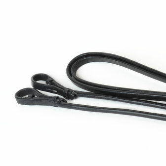 Bridle2fit Stangteugel &ndash; Leder (rondgenaaid &amp; plat)