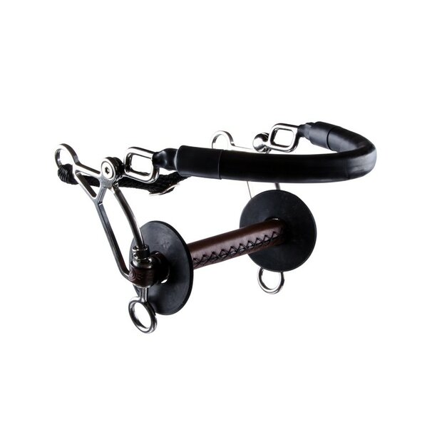 Trust Hackamore combi kort Lederen bit 