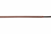 Fontainebleau 5/8inch Rubber reins Brn/Gld Cob