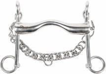 Harry's Horse Dressuurstang lage tongboog 22mm