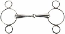 Harry's Horse Pessoa bit 2 extra ringen 21mm