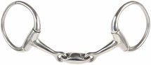 Harry's Horse Bustrens dubbelgebroken O-link 13mm
