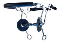 Trust Sweet Iron-hackamore combi long-Dubbelgebroken-16mm