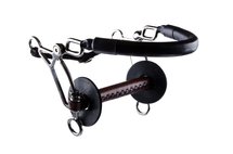 Trust leather-hackamore combi short-straight-20mm