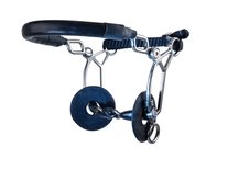 Trust Sweet Iron-hackamore combi short-Dubbelgebroken-16mm