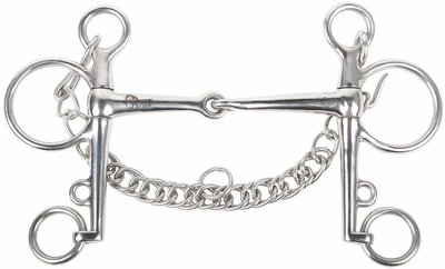 Harry's Horse Pelham bit gebroken 13mm
