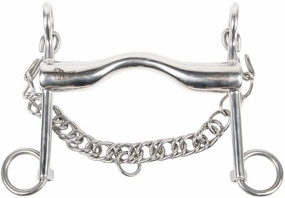 Harry's Horse Dressuurstang lage tongboog 22mm