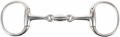 Harry's Horse Bustrens dubbelgebroken O-link 13mm