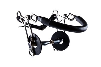 Trust Sweet Iron-hackamore combi short-locked-16mm
