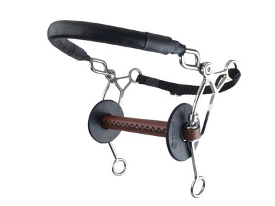 Trust leather-hackamore combi long-straight-20mm