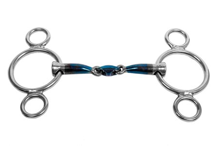Trust Sweet iron-pony 3 ring-Dubbelgebroken-12mm
