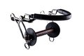 Trust leather-hackamore combi short-straight-20mm